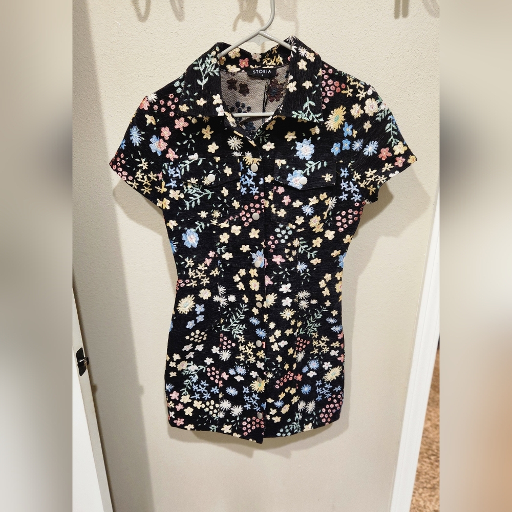 Floral Print Women's Dress